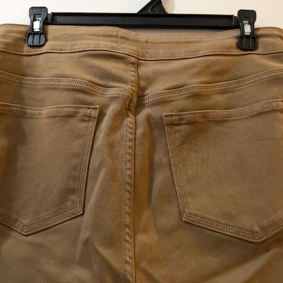 NYDJ Rust Brown Denim Leggings, Women's 8 - Picture 7 of 11